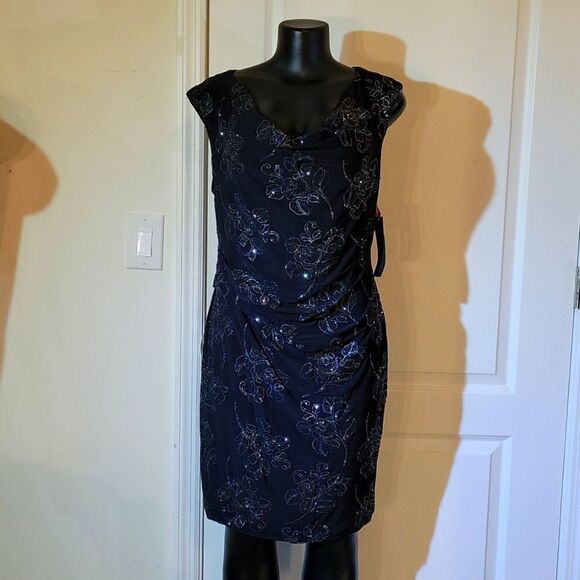 BRAND NEW SCARLETT BLACK/SILVER  DRESSES - Picture 2 of 16